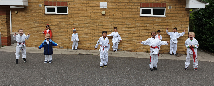 Luton Kids Karate Grading