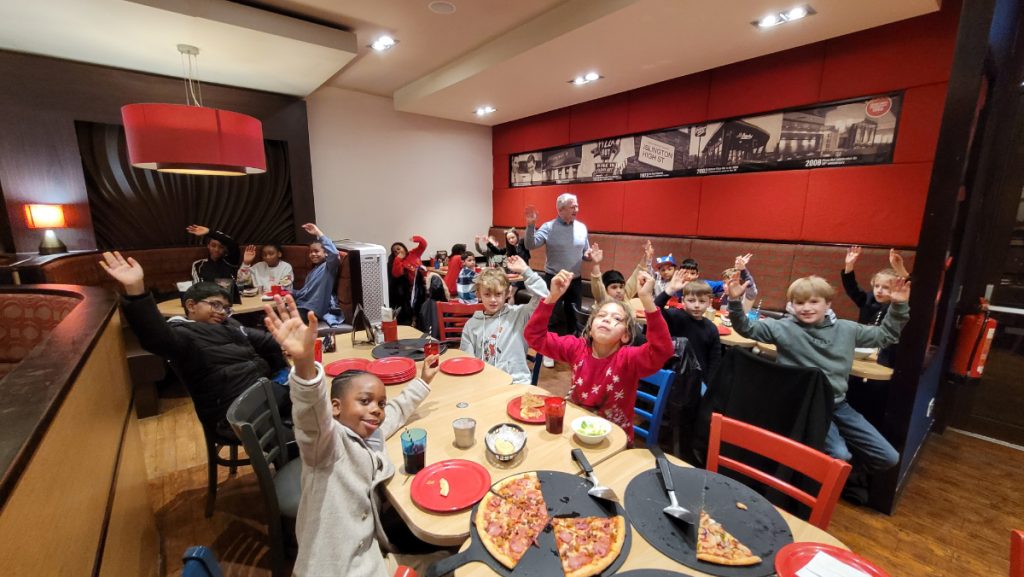 Luton Karate Pizza Party